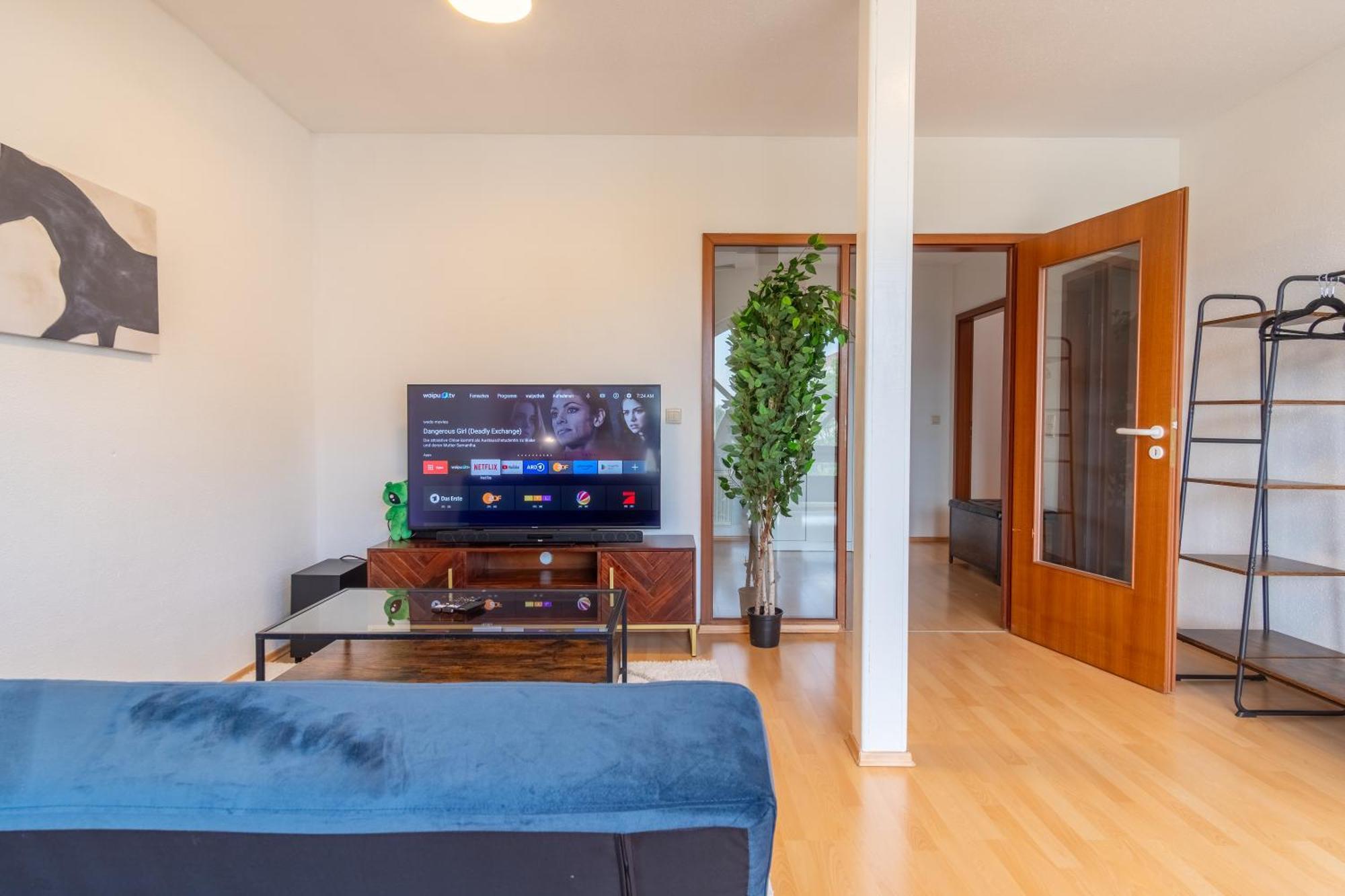 4K Tv, Soundbar, Ausblick Appartement Bad Dürrenberg Buitenkant foto