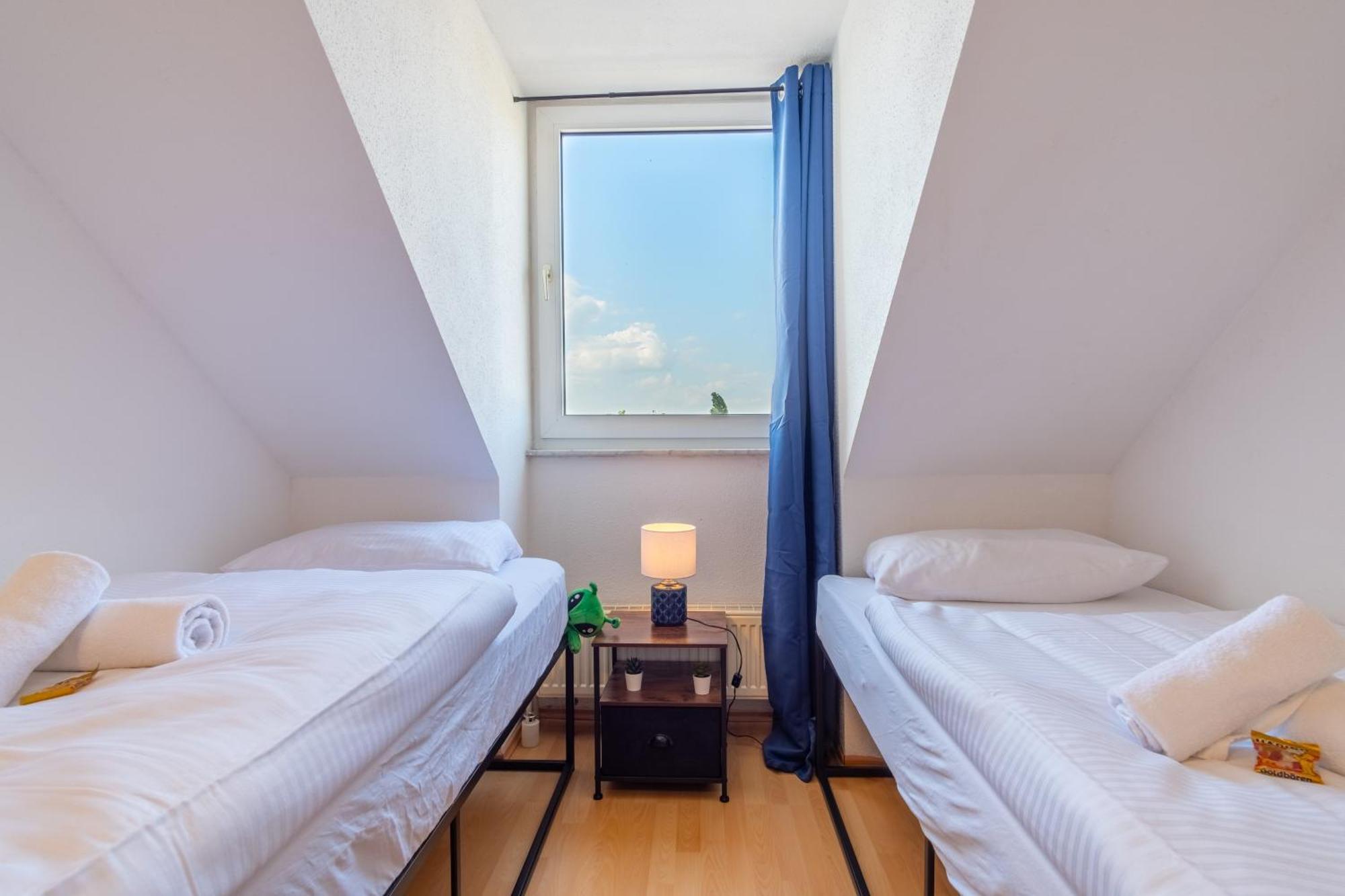 4K Tv, Soundbar, Ausblick Appartement Bad Dürrenberg Buitenkant foto